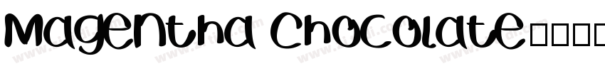 Magentha Chocolate字体转换